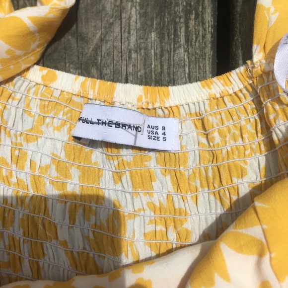 Faithfull the Brand Kasbah Floral Yellow Jumpsuit - Picture 10 of 16